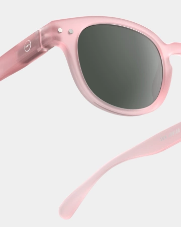 IZIPIZI Okulary Przeciwsłoneczne dla Dzieci 5-10 lat Pink C