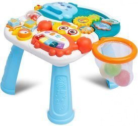 Toyz Caretero Pchacz Stolik Edukacyjny 2w1 Spark Turquoise