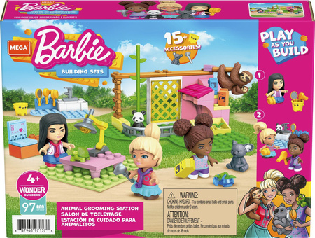 Mega Bloks Barbie Salon Dla Zwierząt GYH09