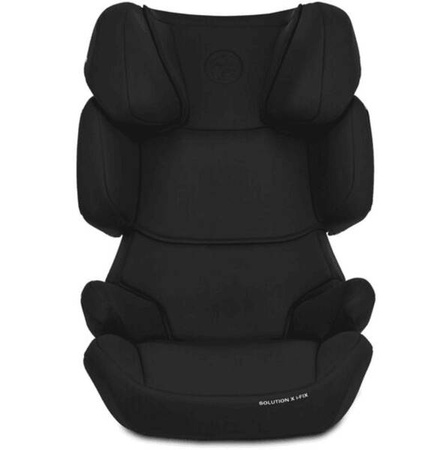 Cybex Solution X I-Fix Fotelik Samochodowy 15-50 kg Pure Black + Organizer BabySafe + Nakładka na Pas BabySafe