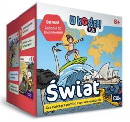 Albi W Kostce! PLUS Świat Gra Planszowa