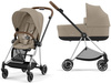 Cybex Mios 3.0 Wózek Głęboko-Spacerowy + Cybex Cloud T i-Size Fotelik Samochodowy