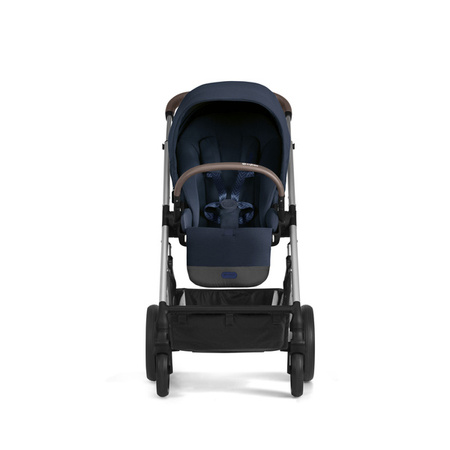 [OUTLET] Cybex Balios S Lux Wózek Głęboko-Spacerowy Ocean Blue Rama Srebrna 