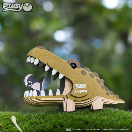 Eugy Eko 3D Układanka Aligator
