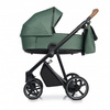Roan Ivi 2.0 Wózek Głębko-Spacerowy Boho Green + Cybex Aton B2 i-Size Fotelik Samochodowy 0-13kg + Baza One Volcano Black
