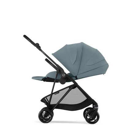 Cybex Melio Carbon Wózek Głęboko-Spacerowy Stormy Blue