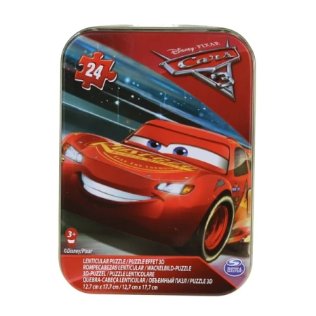 Spin Master - Puzzle Auta 3 Mini 24 Elementy