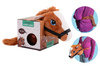 Holly Hobby Horse koń na pasku z ogonem brown