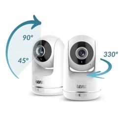 Neno Obrotowa Wideo-Niania Z Bezprzewodowym Odbiornikiem Vista