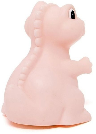 Petit Monkey Miękka Pastelowa Lampka Nocna LED  T-rex Różowy