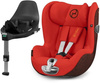 Cybex Sirona Z I-Size Fotelik Samochodowy 0-18 kg RWF + Baza Z-Fix Autumn Gold
