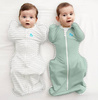 Love To Dream Swaddle Up Otulacz - Rozmiar S- Oliwkowy - ETAP1 lite