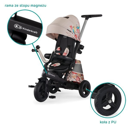 Kinderkraft EasyTwist Rowerek Trójkołowy Bird Freedom 