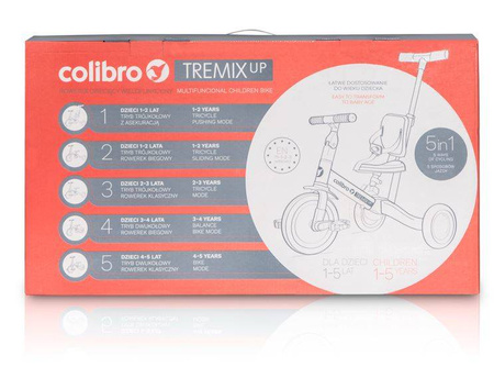 Colibro Tremix Up Rowerek Dziecięcy 6w1 Banana