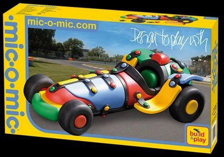 Mic-o-Mic Wesoły Konstruktor - Samochód Wyścigowy