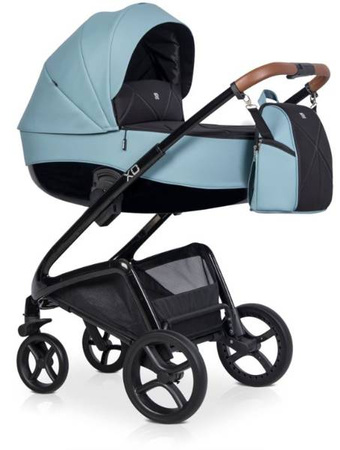 Riko XD Wózek Głęboko-Spacerowy 2w1  Crystal Blue