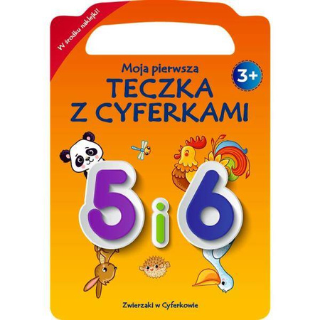 Trefl Zwierzaki w Cyferkowie. Moja Pierwsza Teczka z Cyferkami. 5 i 6