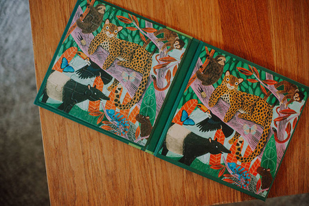 Mudpuppy Puzzle magnetyczne 2w1 Safari & dżungla 20 elementów 4+