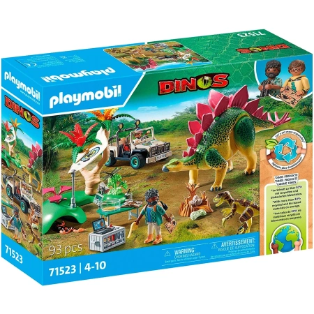PLAYMOBIL DINOS 71523 OBÓZ BADAWCZY Z DINOZAURAMI 