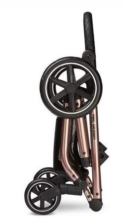 ABC Design Migno Wózek Głęboko-Spacerowy dla lalek  Diamond Edition - Rose Gold