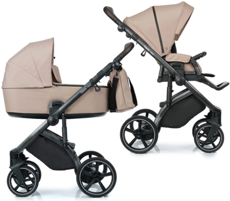 Roan Bass Next Wózek Głęboko-Spacerowy 2w1 + Cybex Cloud G I - Size Fotelik Samochodowy + Baza G