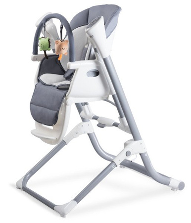 Lionelo Niles Krzesełko Do Karmienia Grey