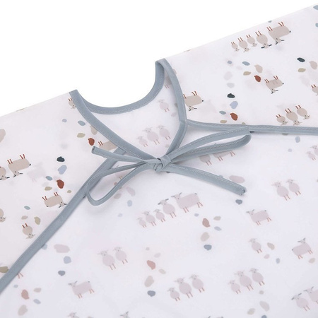 Lassig Zestaw śliniaków z długim rękawem 6m+ Tiny Farmer Owieczka