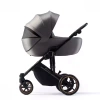 Kinderkraft Prime 2 Wózek Głęboko-Spacerowy Zestaw 2w1 Shadow Grey