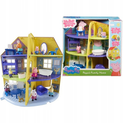 TM TOYS PEPPA ŚWINKA DOMEK RODZINNY PEPPY +FIGURKA