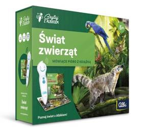 Albi Świat Zwierząt Zestaw Mówiące Pióro + Książka