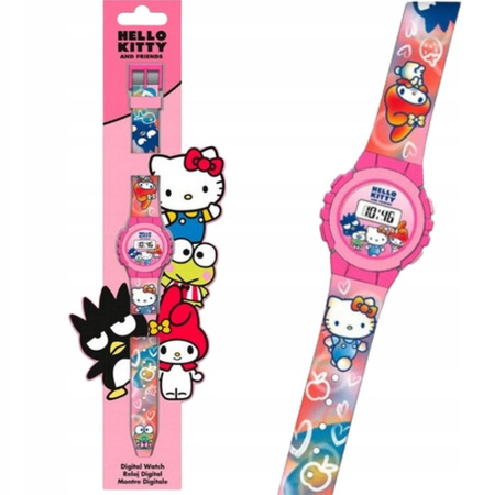Kids Euroswan Zegarek cyfrowy - Hello Kitty
