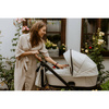 Roan Ivi 2.0 Wózek Głęboko-Spacerowy Rama Rose Gold Mocca + Cybex Aton B2 i-Size Fotelik Samochodowy 0-13kg + Baza One Volcano Black
