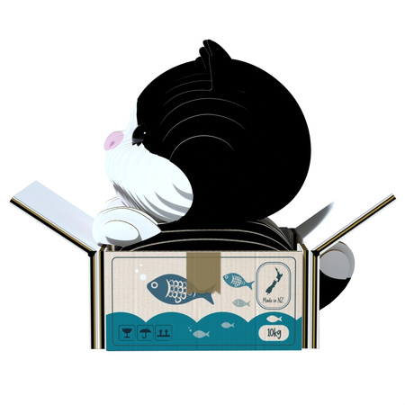 Eugy Eko 3D Układanka Kotek Tuxedo