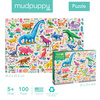 Mudpuppy Puzzle Potężne dinozaury 100 elementów 5+