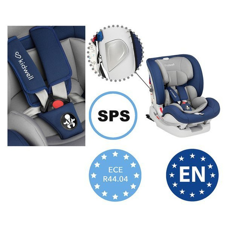 Kidwell SPOT - Fotelik Samochodowy 0-36 kg  Niebieski
