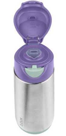 B.Box Butelka Termiczna z Ustnikiem Sportowym 500ml Lilac Pop