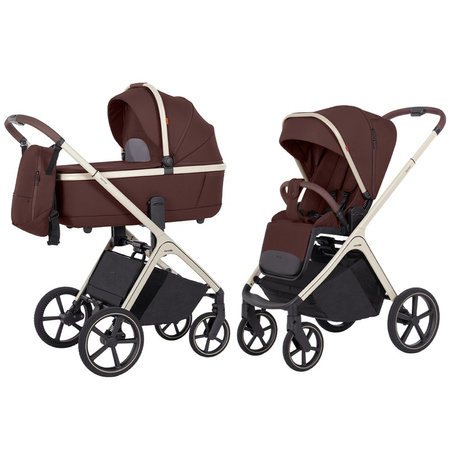 Carrello Vector CRL-6550 2025 Wózek Głęboko-Spacerowy + Maxi-Cosi Pebble 360 Pro2 Fotelik Samochodowy 