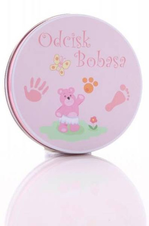 Odcisk Bobasa Zestaw Odcisk Bobasa Różowy