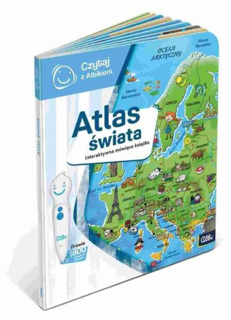 Albi Czytaj Z Albikiem Książka Atlas Świata 5FM
