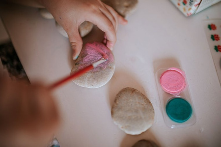 Janod Zestaw kreatywny Kamienie do ozdabiania 6+