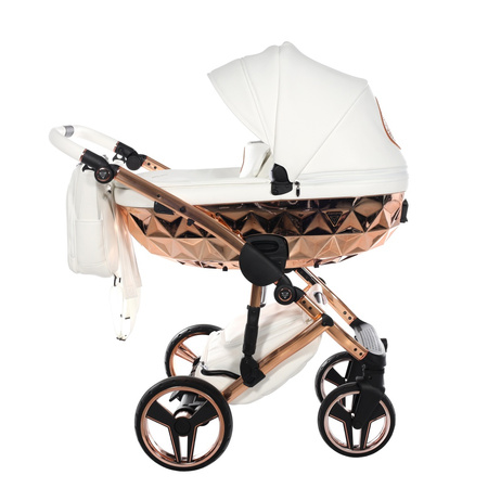 Tako Junama HandCraft Wózek Głęboko-Spacerowy 09 White/Coper