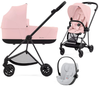 Cybex Mios 3.0 Wózek Głęboko-Spacerowy + Cybex Cloud G I - Size Fotelik Samochodowy