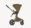Anex Flo Wózek Głęboko-Spacerowy Astra + Cybex Aton B2 i-Size Fotelik Samochodowy 0-13kg + Baza One Volcano Black	