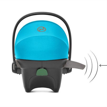 Cybex Aton S2 i-Size Fotelik Samochodowy 0-13kg Beach Blue 2023 + Cybex Baza One Isofix