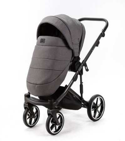 [OUTLET] Adamex Lumi Air Lux Wózek Głęboko-Spacerowy PS-108 Stelaż Ciemny Grafit