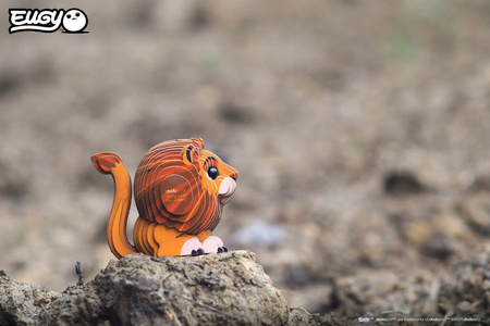 Eugy Eko 3D Układanka Lew