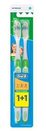 Oral-B Szczoteczka Do Zębów Maxi Clean 40M Duo