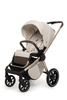 Muuvo Quick Boho Wózek Głęboko-Spacerowy Brown + Cybex Aton B2 i-Size Fotelik Samochodowy 0-13kg + Baza One Volcano Black