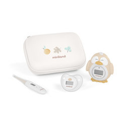 Miniland Zestaw 3 Termometrów - Termometr Flexi, do Kąpieli, Smoczek Valencia