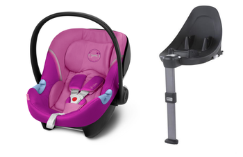 Cybex Aton M Fotelik Samochodowy + Baza 0-13kg  Magnolia Pink